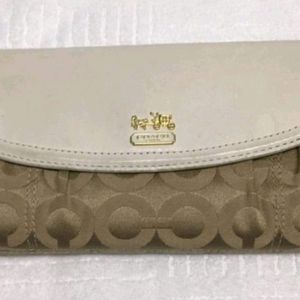 Coach wallet bag set.